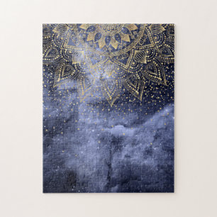 het capricieuze gouden ontwerp van legpuzzel
