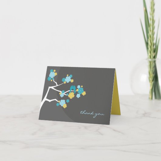 Het Capricieuze Huwelijk van de Bloesems en van de Bedankkaart (Voorkant)