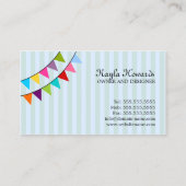 Het capricieuze Stileren en het Ontwerp van de Visitekaartje (Achterkant)