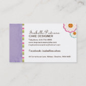 Het capricieuze Visitekaartje van de Bakkerij (Achterkant)