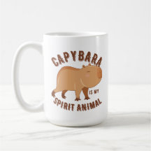 Het capybara is mijn geestesdier