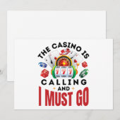 Het casino roept en ik moet naar de Funny Party. Kaart (Voorkant / Achterkant)