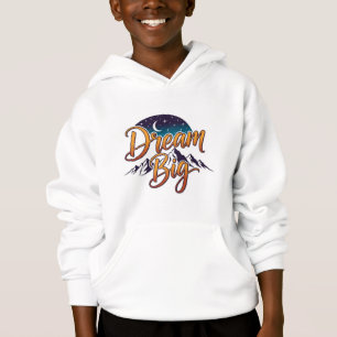 Het Casual T-shirt van man met "Dream Big" Print –