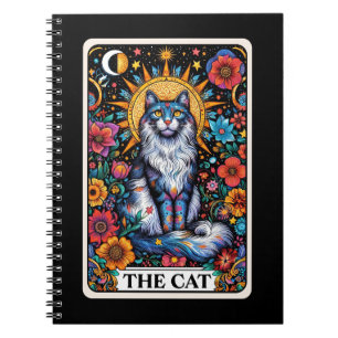 Het Cat Spirit Tarot Kaart Notitieboek