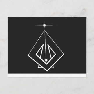 Het causale vlak. briefkaart