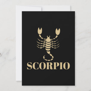 Het "Celestial Astrology Horoscope Scorpio"-teken