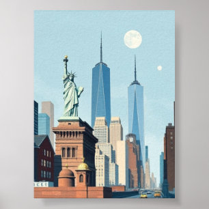 Het  Central Park Poster van New York