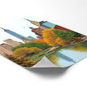 Het Central Park van New York Poster (Hoek)