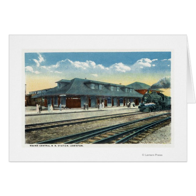 Het centrale station van Maine (Voorkant Horizontaal)