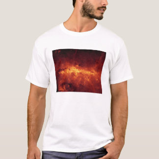 Het centrum Melkweg stroomt met stof T-shirt