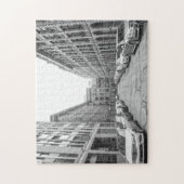 Het centrum Montreal. Legpuzzel (Verticaal)