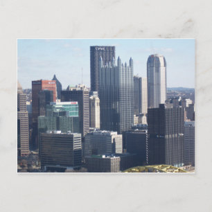 Het centrum Pittsburgh Briefkaart