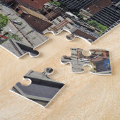 Het centrum Pittsburgh Skyline Legpuzzel (Zijkant)