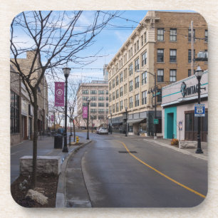 Het centrum Springfield Bier Onderzetter