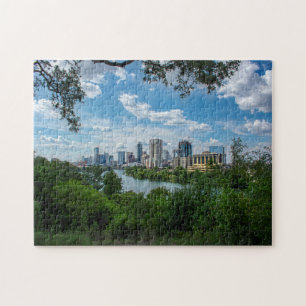 Het centrum van Austin Skyline uit Norwood-Austin Legpuzzel