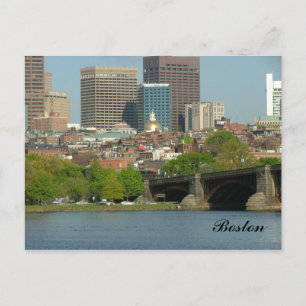 Het centrum van Boston en de Charles Briefkaart