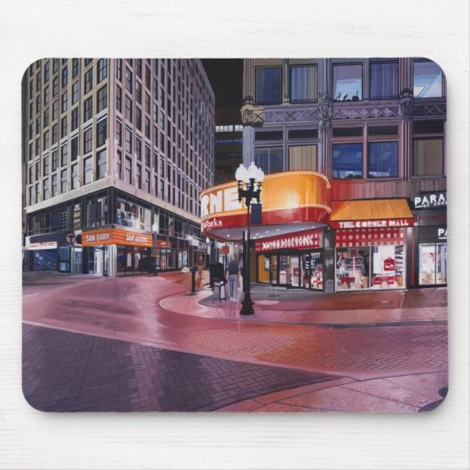 Het centrum van Boston Muismat (Voorkant)