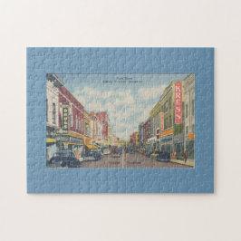 Het centrum van Bristol VA TN Kress Legpuzzel