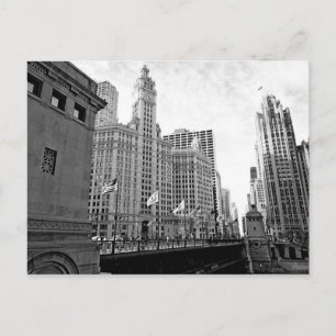 Het centrum van Chicago Briefkaart