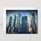 Het centrum van het Bedrijfs | Moskou, Rusland Briefkaart (Voorkant / Achterkant)