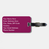 Het centrum van Los Angeles - Afbeelding Bagagelabel (Achterkant horizontaal)