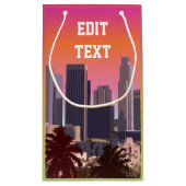 Het centrum van Los Angeles -  Afbeelding Klein Cadeauzakje (Achterkant)