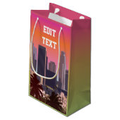 Het centrum van Los Angeles -  Afbeelding Klein Cadeauzakje (Achterkant Gekanteld)