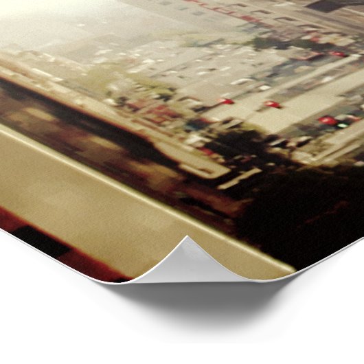 Het centrum van Los Angeles Poster (Hoek)