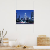 Het centrum van Los Angeles Poster (Keuken)