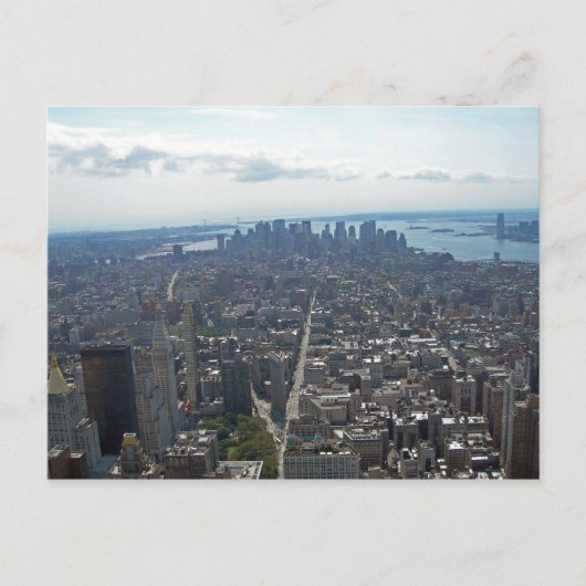 Het centrum van Manhattan 002 Briefkaart (Voorkant)