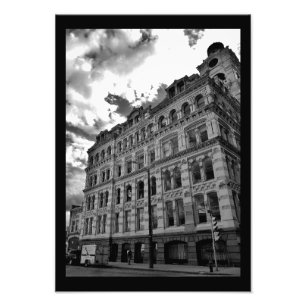 Het centrum van Milwaukee-gebouw Foto Afdruk