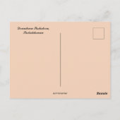 Het centrum van Saskatoon Saskatchewan Briefkaart (Achterkant)