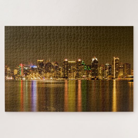 Het centrum van Skyline in San Diego Legpuzzel (Horizontaal)