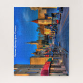 Het centrum van Wisconsin. kerstcadeautjes Legpuzzel (Verticaal)