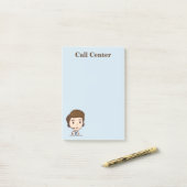 Het centrummemo van de vraag post-it® notes (Op bureau)