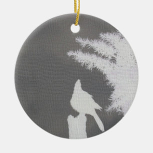 Het Ceramische Ornament van het Silhouet van de