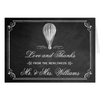 Het Chalkboard Hot Air Ballon Wedding Collectie