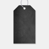 Het Chalkboard Hot Air Ballon Wedding Collectie Cadeaulabel (Achterkant)