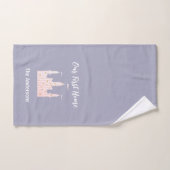 Het charmeren van ons eerste thuiskasteel handdoek (Handdoek)