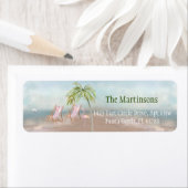 Het charteren adres van de Terugkeer van de Beach  Etiket (Insitu)