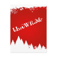 Het Cherokee Vrolijke Briefkaart van Kerstmis