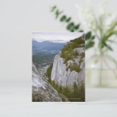 Het "Chief" Arial-Uitzicht in Squamish Briefkaart (Staand voorkant)