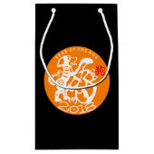 Het Chinese Nieuwjaar 2018 Kies kleur S Cadeautas (Achterkant)