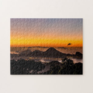 Het Chinese paviljoen, Rio de Janeiro, Brazilië Legpuzzel