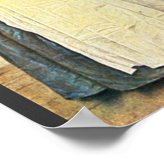 Het Chocolademeisje (Miss Baldauf), van Liotard Je Poster (Hoek)