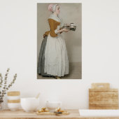 Het Chocolademeisje Poster (Keuken)