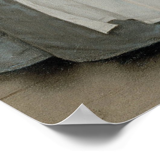 Het Chocolademeisje Poster (Hoek)