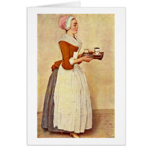 Het chocolademeisje van Jean-Etienne Liotard
