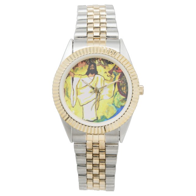 HET CHRISTELIJKE RAPTURE horloge (Voorkant)