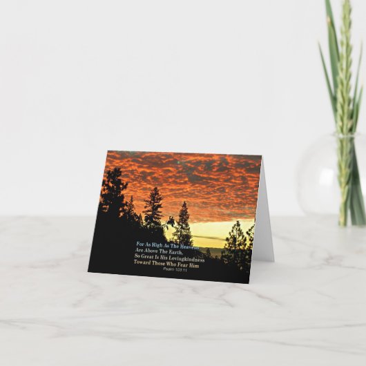 Het Christelijke Vers Creationarts van de Bijbel Kaart (Voorkant)